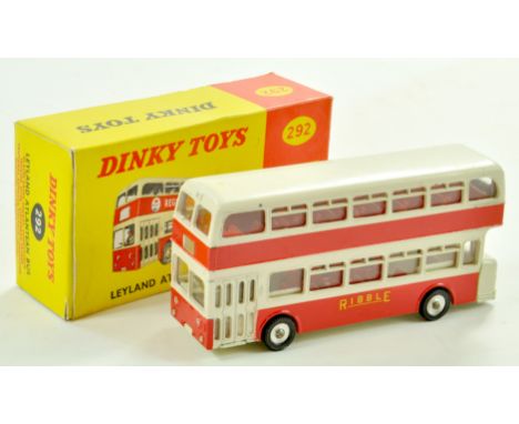 Dinky No. 292 Leyland Atlantean Bus in the livery of Ribble. Appears very good to excellent, little age related wear in a ver
