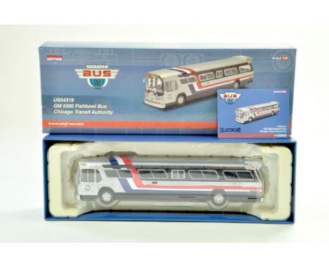 Corgi 1/50 Diecast Bus issue comprising No. US54319 GM 5300 Fishbowl Bus. Limited to just 1000 Models, excellent in box. Rare