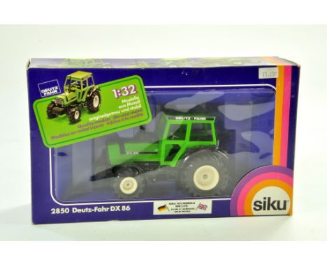 Siku 1/32 Farm Issue comprising Deutz Fahr DX86 Tractor. Excellent in Box. Note: We are always happy to provide additional im