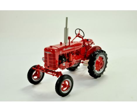 Franklin Mint 1/12 farm issue comprising precision detail Farmall A Tractor. Superb model is excellent with original packagin