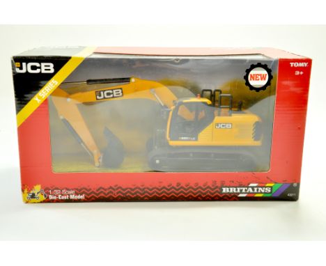 Britains 1/32 Farm issue comprising JCB X Series Tracked Excavator. Excellent and secured in box.  Note: We are always happy 