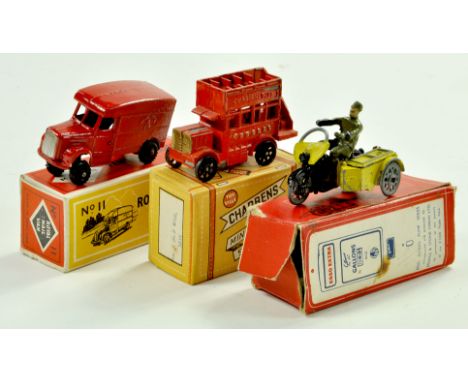 Diecast group from Charbens / Morestone, miniature series issues. Fair to good in fair to good boxes. Note: We are always hap