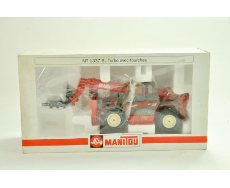Joal 1/25 Diecast issue comprising Manitou MT 1337 SL Turbo Telehandler. Excellent with box.  &nbsp;Note: We are always happy