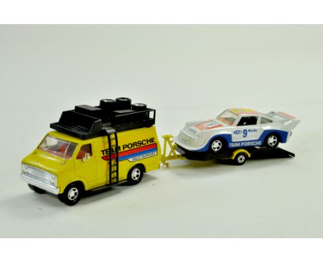 Matchbox Superkings No. K102 Team Porsche Racing Set. Appears Excellent.  Note: We are always happy to provide additional ima