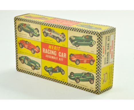 Merit Plastic Racing Car Assembly Kit in 1/24 scale comprising 1954 Simca Gordini. Verified complete.  Note: We are always ha