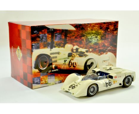 Racing Legends 1/18 high detail diecast Chaparral racing car. Generally very good, would benefit from a clean, complete with 