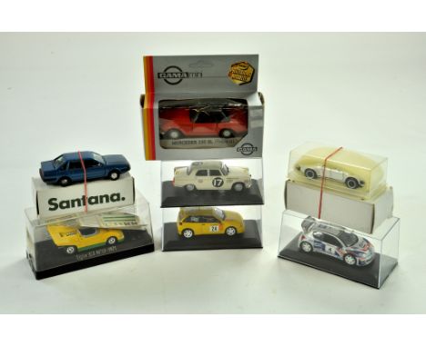 A number of boxed diecast cars, Conrad, GAMA, NZG and others. Some becoming hard to find. Generally very good. Note: We are a