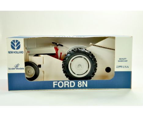 Scale Models 1/8 Farm issue comprising Ford 8N Tractor. Never removed from box hence superb example. A huge heavy model!  Not