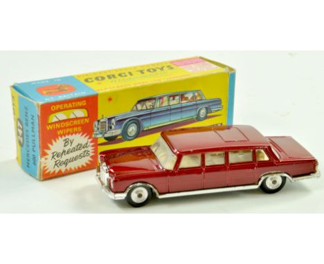 Corgi No. 247 Mercedes Pullman. Generally good to very good in good box. Note: We are always happy to provide additional imag