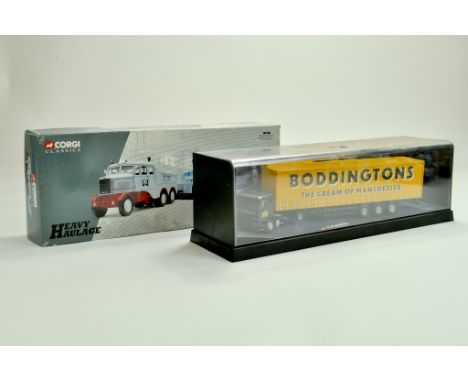 Corgi Diecast Commercial truck issues, Heavy Haulage and Modern Boddingtons issue. Appear generally very good, with boxes, so