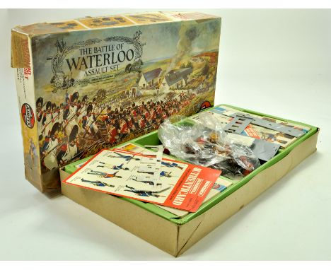 Airfix early and hard to find Battle of Waterloo HO Play Set. Whilst not checked for completeness, the set appears to be well