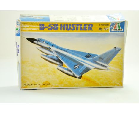 Itaeri 1/72 Plastic Model Aircraft Kit comprising GD B-58 Hustler. Complete. Note: We are always happy to provide additional 