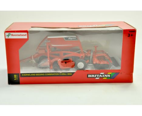 Britains 1/32 Farm issue comprising Kverneland Seeding Combination U-Drill 3000. Excellent and secured in box.  Note: We are 