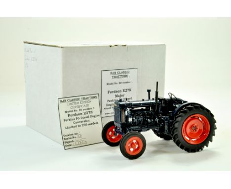 RJN Classic Tractors 1/16 Farm issue comprising Hand built Fordson Major E27N Tractor with Perkins P6 Engine. Impressive mode