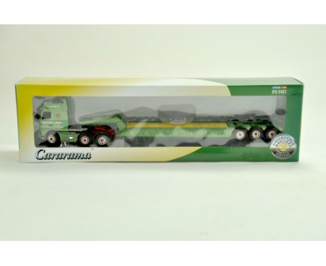 Cararama Diecast Truck issue comprising 1/50 Volvo Low Loader in the livery of Rawcliffe. Very good to excellent in box. &nbs