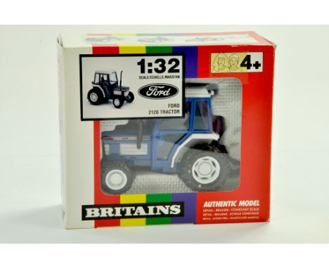 Britains 1/32 Farm issue comprising Ford 2120 Tractor. Appears very good to excellent, in good to very good box. &nbsp;Note: 