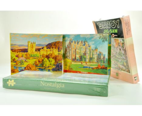 A group of retro Jigsaw Puzzles. All checked and complete. Note: We are always happy to provide additional images for any lot