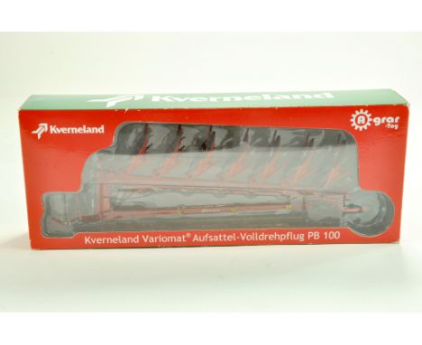 Agrar-Toy 1/32 Farm Issue comprising Kverneland PB100 Reversible Plough. Appears Excellent with box.  &nbsp;Note: We are alwa
