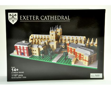 Lego Professional Certified Set No. 0055 Exeter Cathedral Version 2. Limited Edition 11 of 500. Unopened. Rare. Note: We are 