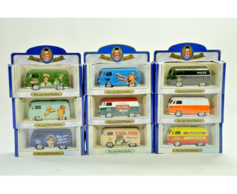 Oxford Diecast VW Promotional Van, Limited Edition Series, comprising various issues. Excellent in Boxes. Note: We are always