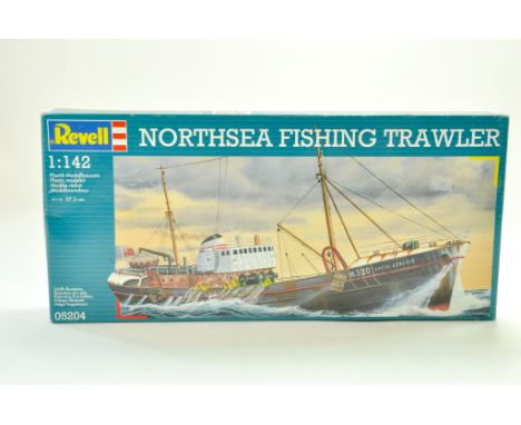 Revell 1/142 Plastic Model Kit comprising North Sea Fishing Trawler. Ex Trade Stock, verified complete. Note: We are always h