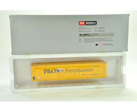 WSI 1/50 diecast truck issue comprising container in the livery of P&amp;O. Appears very good in box. Note: We are always hap