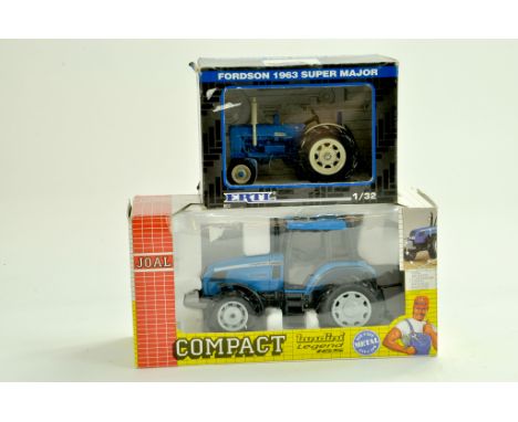Ertl Farm 1/32 issue comprising Fordson Super Major Tractor plus Joal Landini Legend. Generally excellent with boxes, boxes h