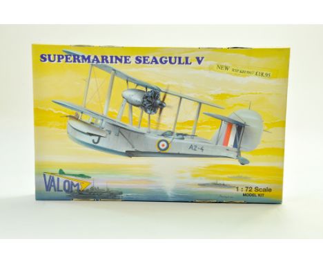 Valom 1/72 Plastic Model Aircraft Kit comprising Supermarine Seagull V. Ex Trade Stock, verified complete. Note: We are alway
