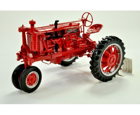 Franklin Mint 1/12 farm issue comprising precision detail Farmall Tractor. Superb model is excellent with original packaging.