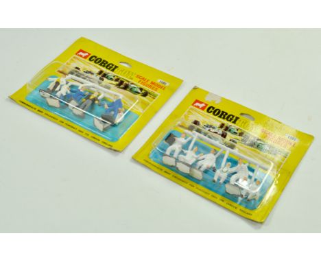 Corgi Figure packs, No. 1505 and 1501. Very good to Excellent.  Note: We are always happy to provide additional images for an