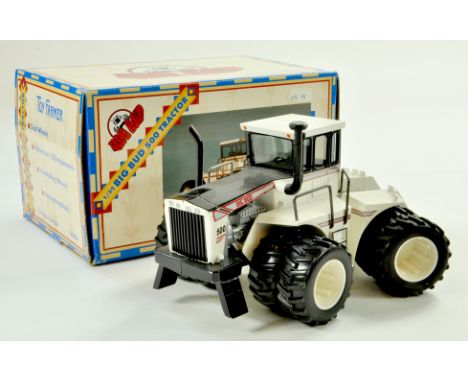 Toy Farmer 1/32 Big Bud 500 Tractor on Dual Wheels. Appears excellent with original box. Note: We are always happy to provide