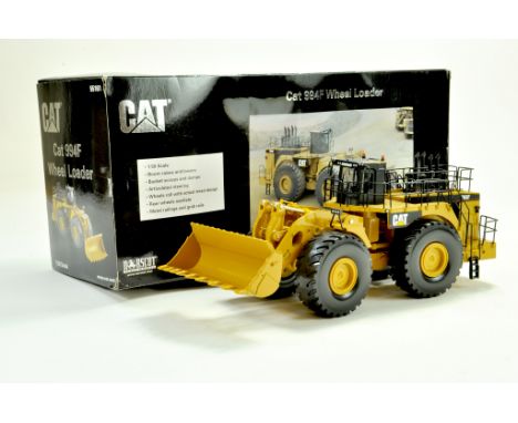 Norscot 1/50 diecast construction issue comprising CAT 994F Wheel Loader. Appears excellent with box. &nbsp;Note: We are alwa