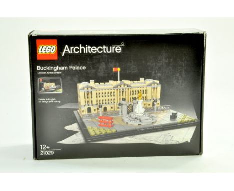 Lego Architecture Set No. 21029 comprising Buckingham Palace. Set has been previously assembled and packed away, hence comple