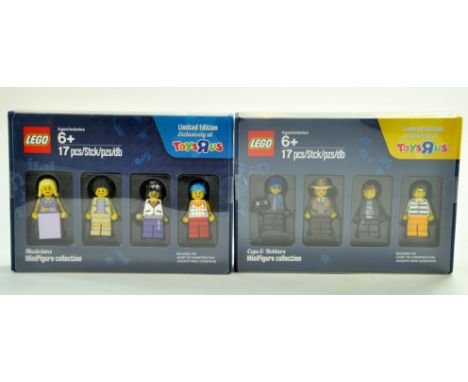 Lego Minifigure Collection comprising Musicians and Cops and Robbers. Limited Edition for Toys R Us. Unopened. Note: We are a