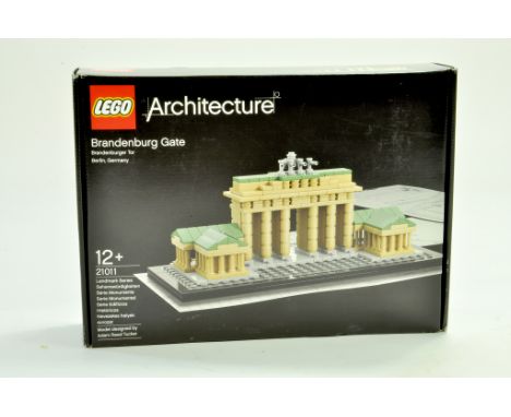 Lego Architecture Set No. 21011 comprising Brandenburg Gate. Set has been previously assembled and packed away, hence complet
