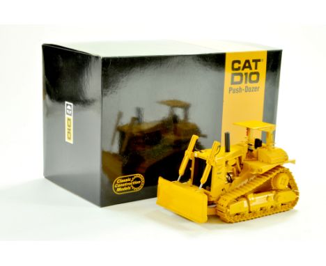 Classic Construction Models 1/48 diecast construction issue comprising CAT D10 Track Type Tractor Push Dozer. Limited Edition