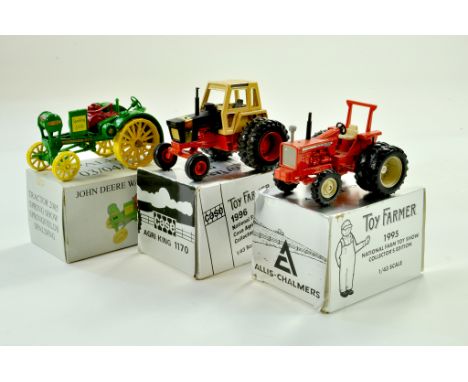 Trio of Limited Edition Tractor models comprising Spalding 2005 John Deere Show Model plus duo of Ertl 1/43 Special Issues. E