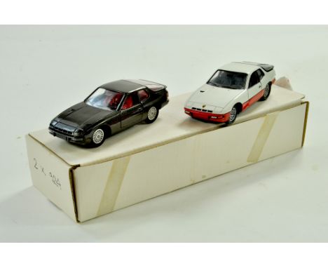 Pair of Solido 1/43 Porsche 924's. Excellent.  Note: We are always happy to provide additional images for any lot listed in a