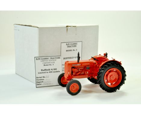 RJN Classic Tractors 1/16 Farm issue comprising Hand built Nuffield 4/60 Tractor. Impressive model is limited to just 400. Ex