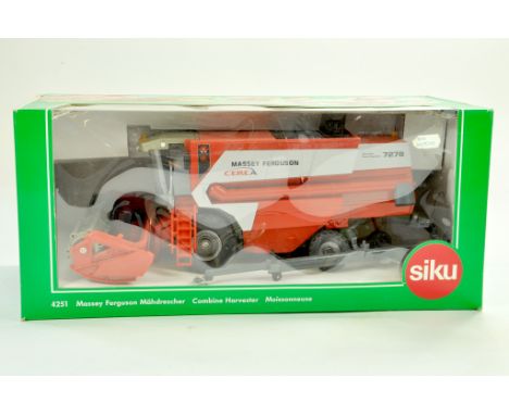 Siku 1/32 Farm issue comprising Massey Ferguson 7278 Combine. Excellent, never removed from box.  Note: We are always happy t