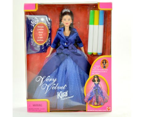 Barbie issue 1998 Very Velvet Kira 20531 Blue Dress Asian Mattel. Excellent in Box. Never Removed. Note: We are always happy 