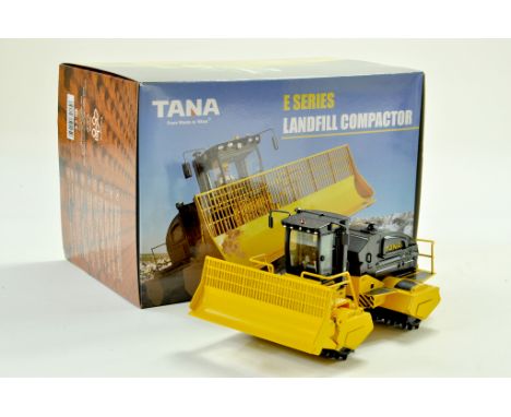 NZG 1/50 Diecast Construction issue comprising TANA E Seried Landfill Compactor. Rare. Excellent with box. &nbsp;Note: We are