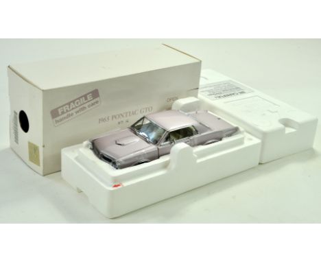 Franklin / Danbury Mint 1/24 High Detail Diecast issue comprising 1965 Pontiac GTO. Appears to have not been removed from pac