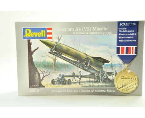 Revell 1/69 Plastic Model Kit comprising German A4 V2 Missile with Trailer and Launchpad. Limited Edition. Ex Trade Stock, ve