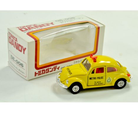 Tomica Dandy 1/43 diecast issue comprising No. DE006 VW Metro Police car. Excellent in box.  Note: We are always happy to pro