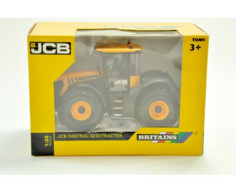 Britains 1/32 Farm issue comprising JCB Fastrac 4220 Tractor. Excellent and secured in box.  Note: We are always happy to pro