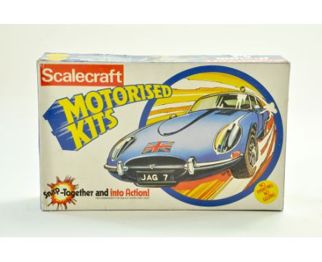 Scalecraft Motorised plastic model kit comprising Jaguar. Complete.  Note: We are always happy to provide additional images f