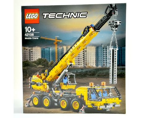Lego Technic No. 42108 Mobile Crane. Unopened.  Note: We are always happy to provide additional images for any lot listed in 