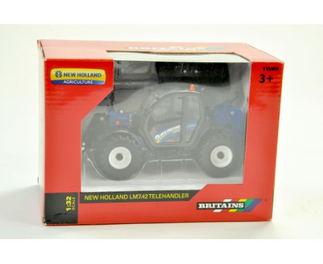 Britains 1/32 Farm issue comprising New Holland LM7.42 Telehandler. Appears excellent in box. &nbsp;Note: We are always happy
