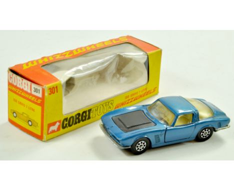 Corgi No. 301 Whizzwheels ISO Grifo. Generally very good in good box. Note: We are always happy to provide additional images 